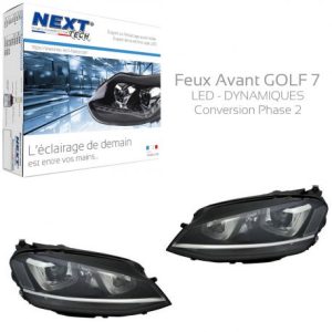 Feux avant GOLF 7 Bi-Xénon dynamique MK7 LED