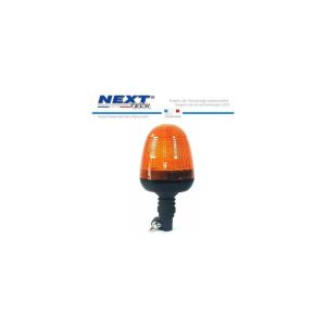 Gyrophare 60 LED avec rotation pour les véhicules en 12 et 24V