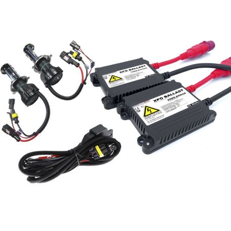 Kit bixenon Next-Tech® H4 35W XPO™ slim ballast anti erreur