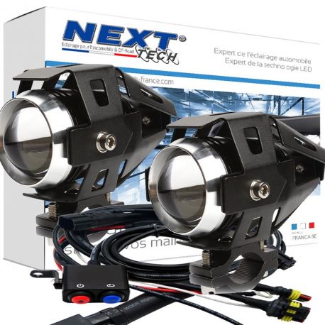Pack feux LED additionnels spécialement conçu pour moto