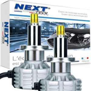 H7 LED phare à lentille haute puissance canbus 85W 360°