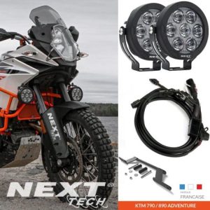 Feux LED additionnels haute puissance pour KTM Adventure 790 890