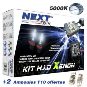 Kit xenon moto slim ballast H7 et H11 55W anti erreur Next-Tech®