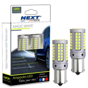 LED canbus P21W 1156 BA15S Blanc Next-Tech