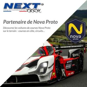 Partenaire de Nova Proto pour l'éclairage LED des voitures de course