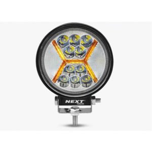Feu LED rond pour 4x4 100mm 30W avec feu de jour DRL