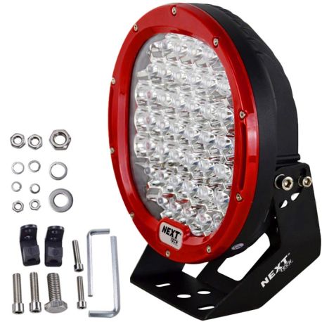 Phare LED rond 230mm longue portée 185w pour 4x4 & Camion