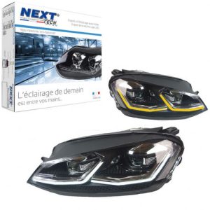 Feux avant Full LED pour Golf7 Facelift MK2 Phase 2