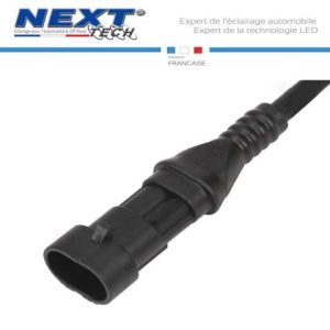 Câble avec connecteur femelle Superseal à 2pins longueur 450mm