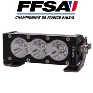 Feu de virage rallye LED homologué FFSA 30W 280mm