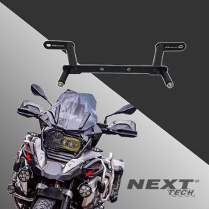 Kit de fixation BMW R1200GS et R1250GS pour feux LED supplémentaires.