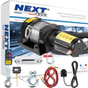Treuil électrique pour 4x4 2000Kg avec télécommande sans fil