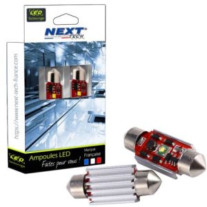 Veilleuses ampoules navette C5W à 1 Led CREE CANBUS