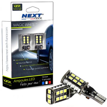 Veilleuses LED W16W T15 Canbus 8W - ampoules LED T15 w16w